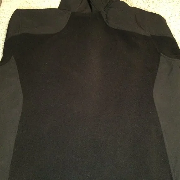 Reebok Nylon/Fleece Hooded Full Zip Up Jacket - Picture 9 of 9